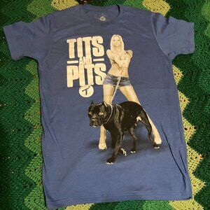 Vintage 2010 Blue Brooke Banner Two In A T shirt. NWT